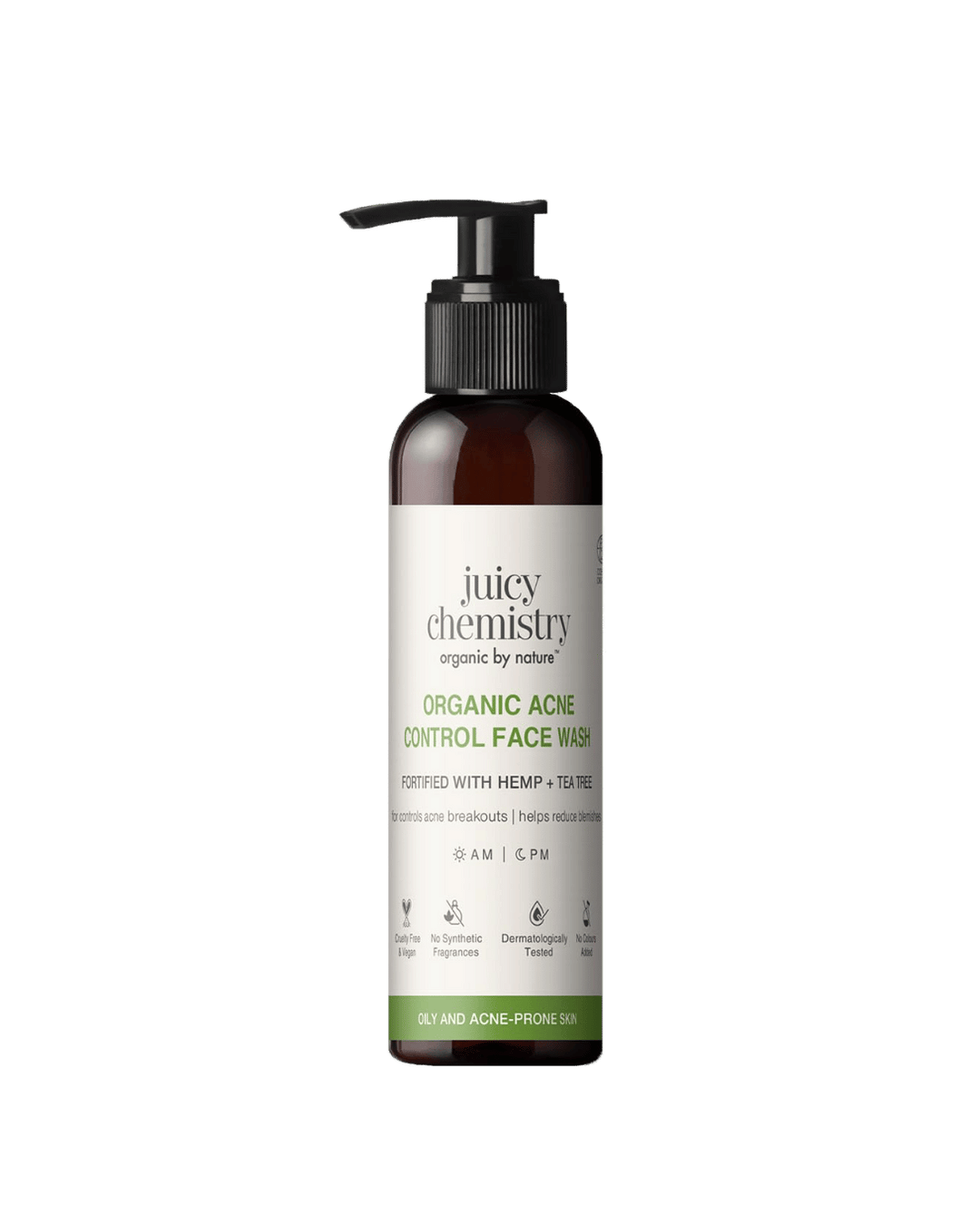 Face Wash, Hemp, Tea-Tree, Neem, Ayurveda Store NZ, Juicy Chemistry