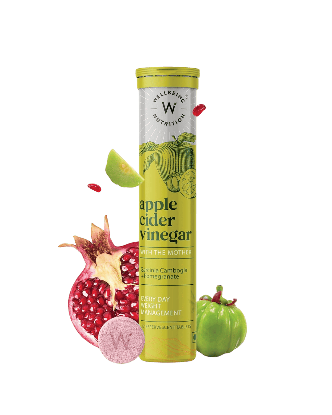 Apple Cider Vinegar Effervescent with Garcinia & Pomegranate