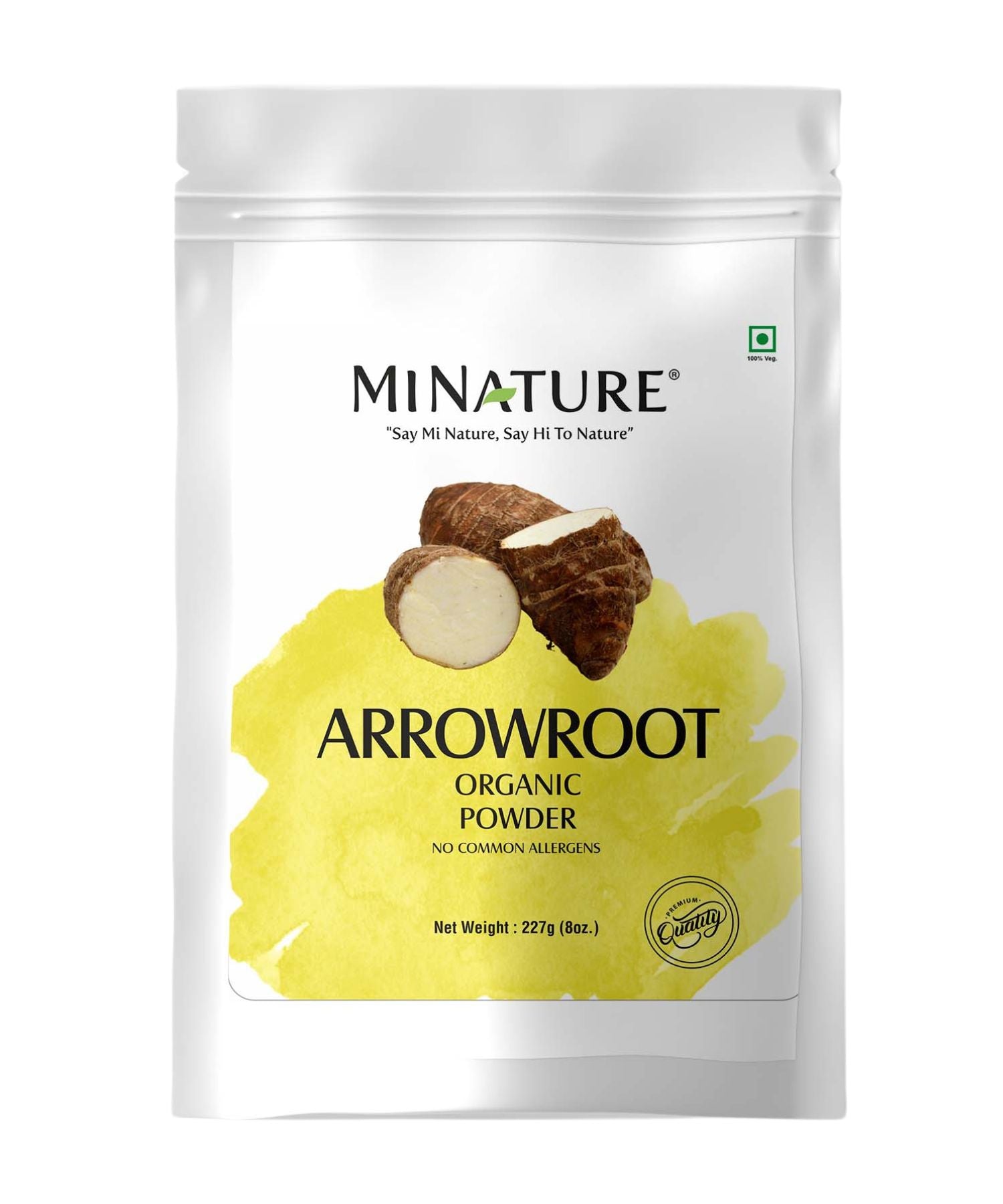 Organic Arrowroot Powder 227g Minature Ayurveda Store NZ