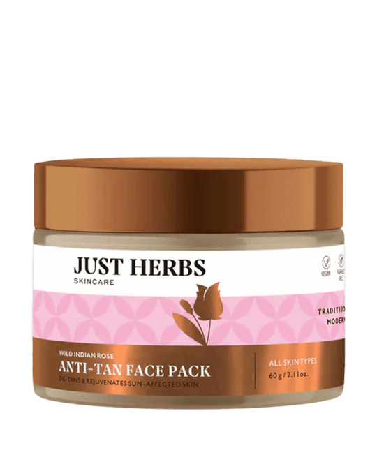Anti-Tan Face Pack | Wild Indian Rose 60gms