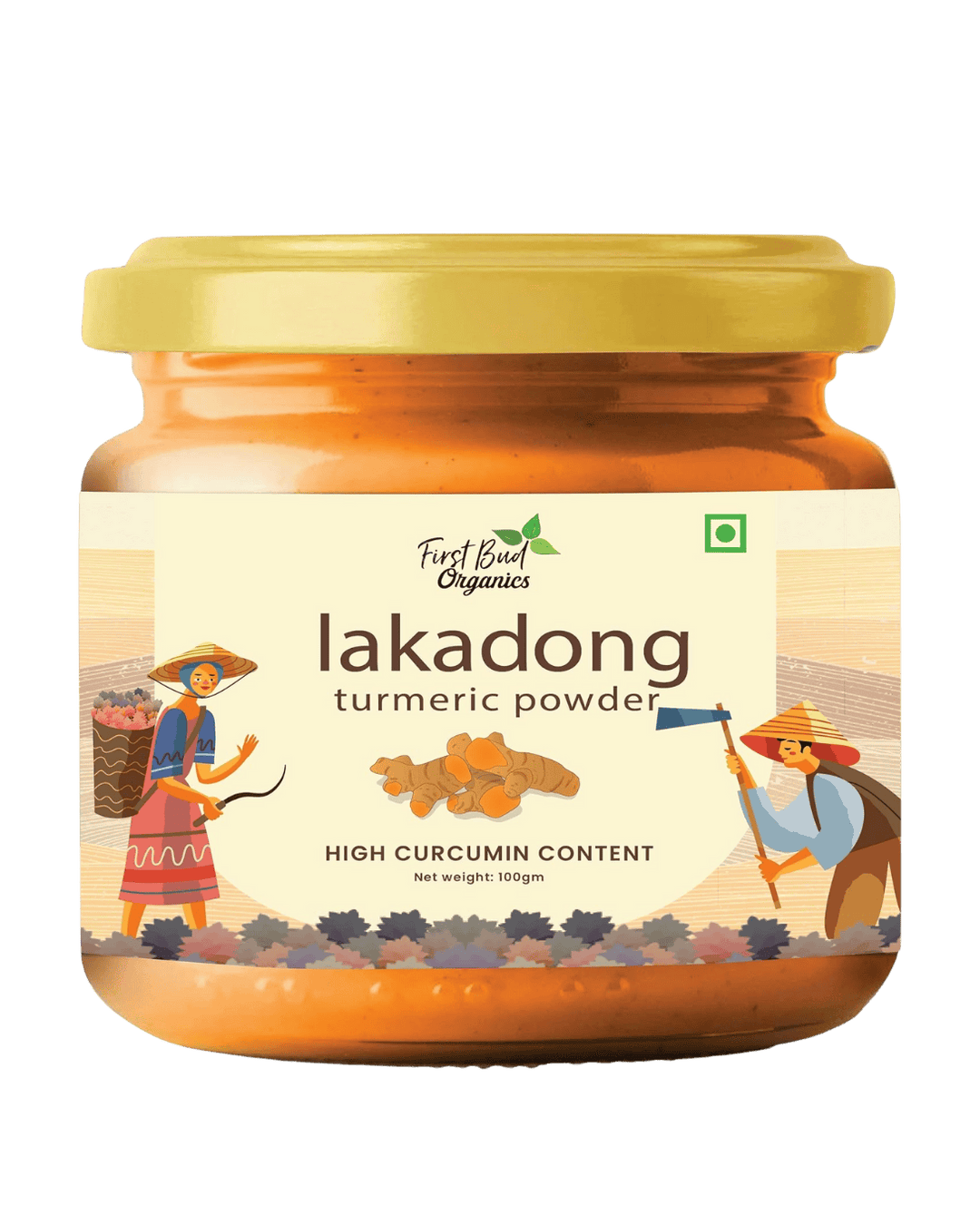 7-12% Curcumin Lakadong Turmeric Powder 100gms