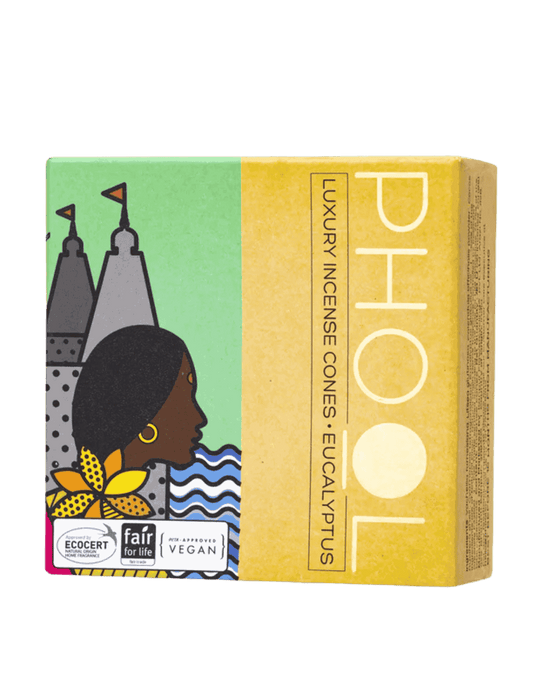 Eucalyptus - Natural Incense Cones by Phool
