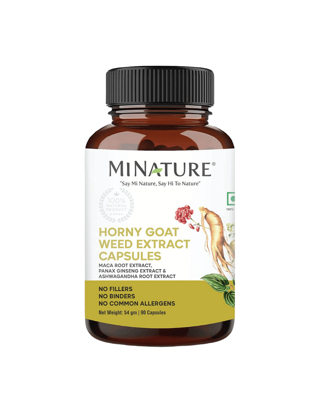 Horny Goat Weed extract capsules, Minature, Ayurveda Store Nz