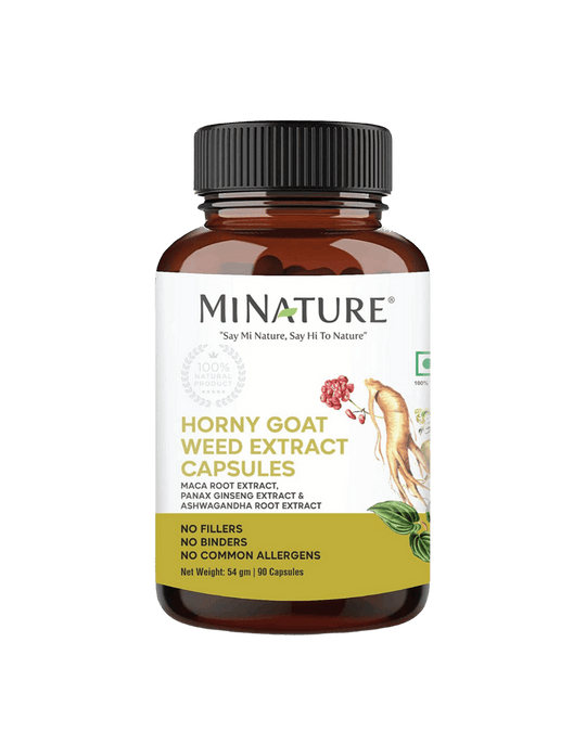 Horny Goat Weed extract capsules, Minature, Ayurveda Store Nz