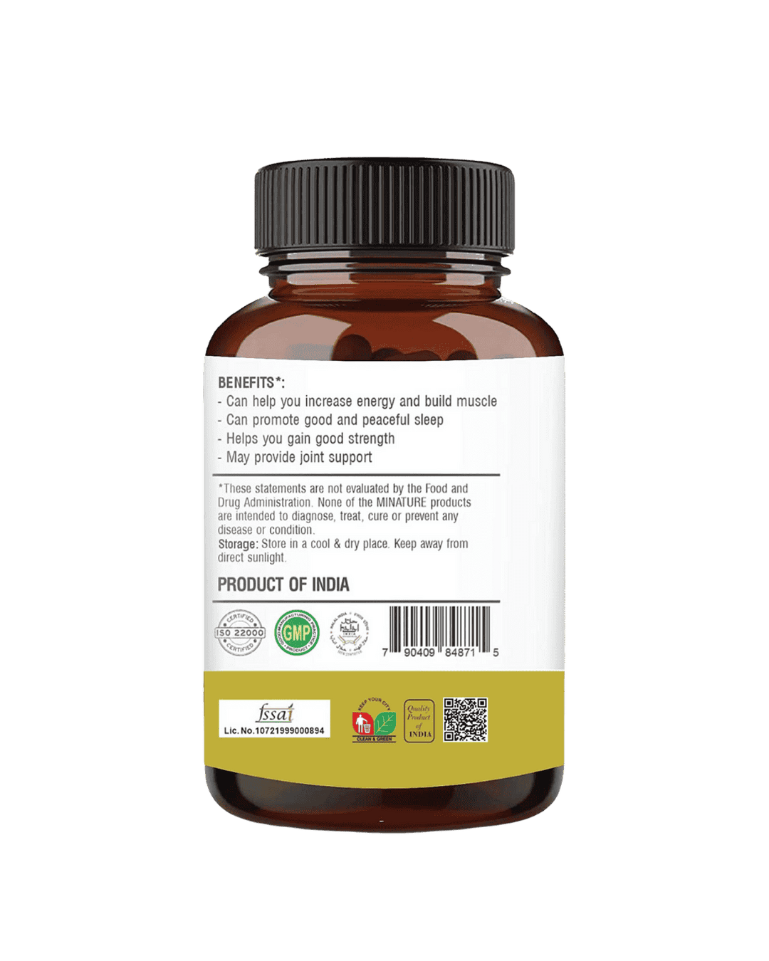 Horny Goat Weed extract capsules, Minature, Ayurveda Store Nz