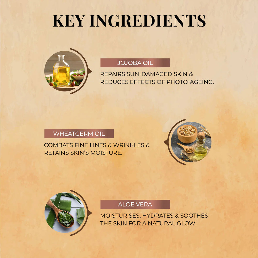 Moisturising Sunscreen Gel with SPF 35+, Just Herbs, Ayurveda Store NZ