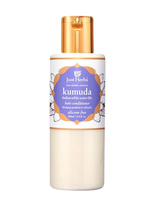Siliconefree Conditioner with Indian White Waterlily Just Herbs