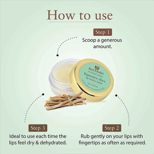 Liquorice Shea Lip Butter Balm