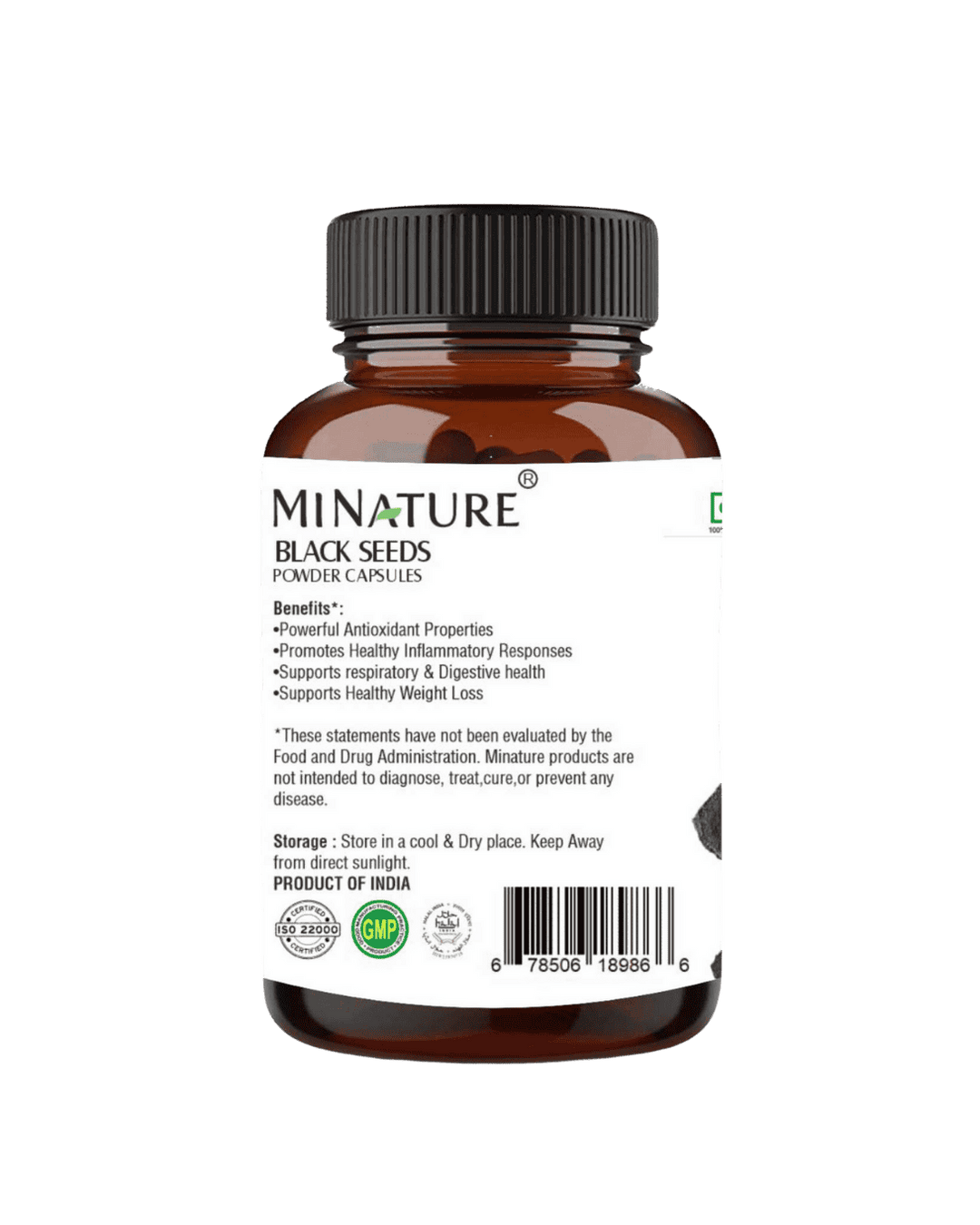 black seeds capsules, minature, ayurveda store nz