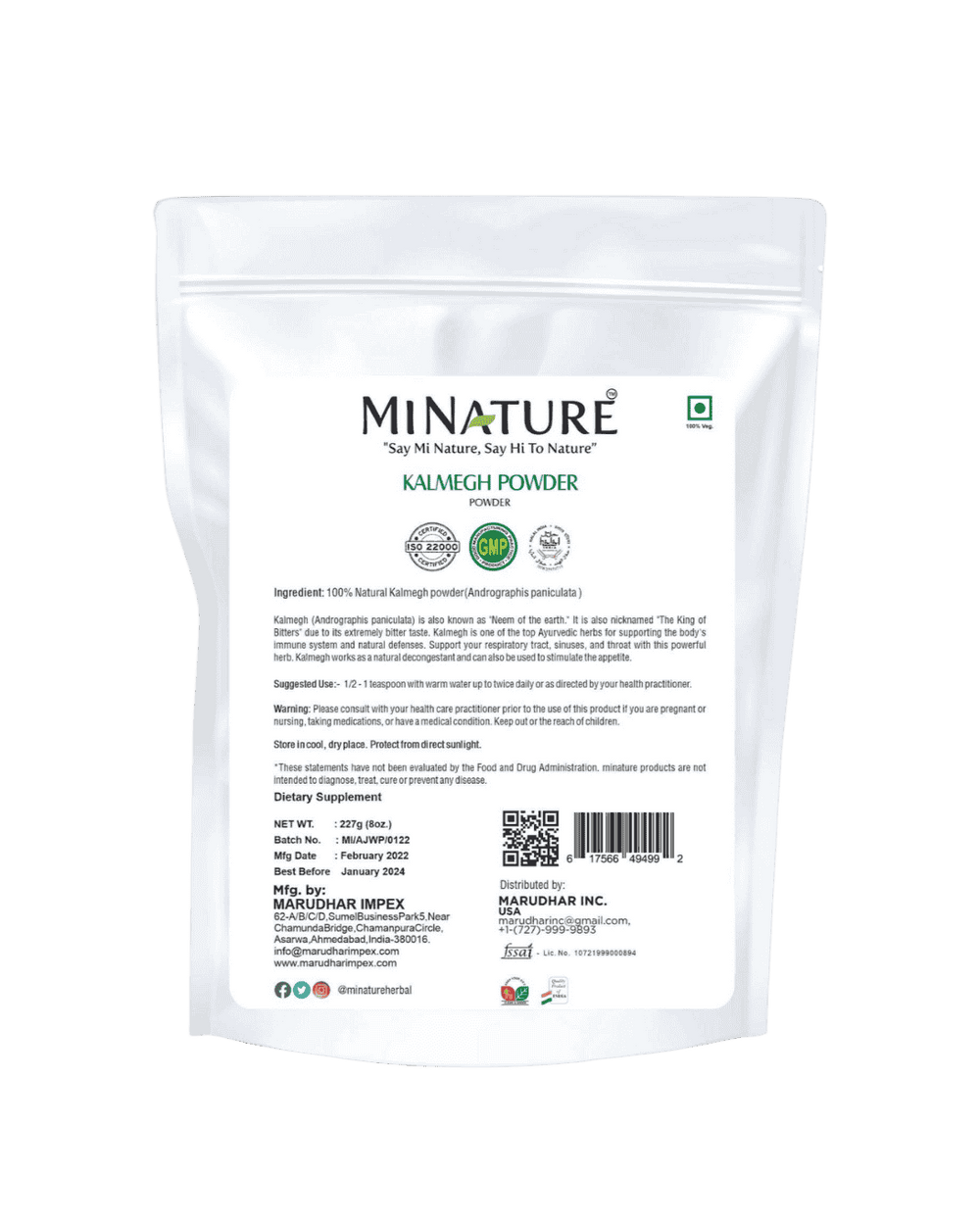 Kalmegh, Minature, Ayurveda Store NZ
