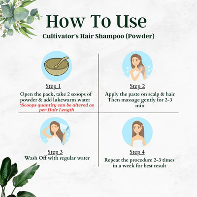Cultivator's, Organic Herbal Hair Shampoo, Ayurveda Store NZ