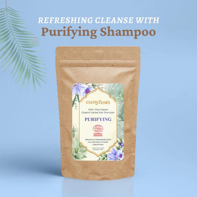 Cultivator's, Purifying, Organic Herbal Hair Shampoo, Ayurveda Store NZ