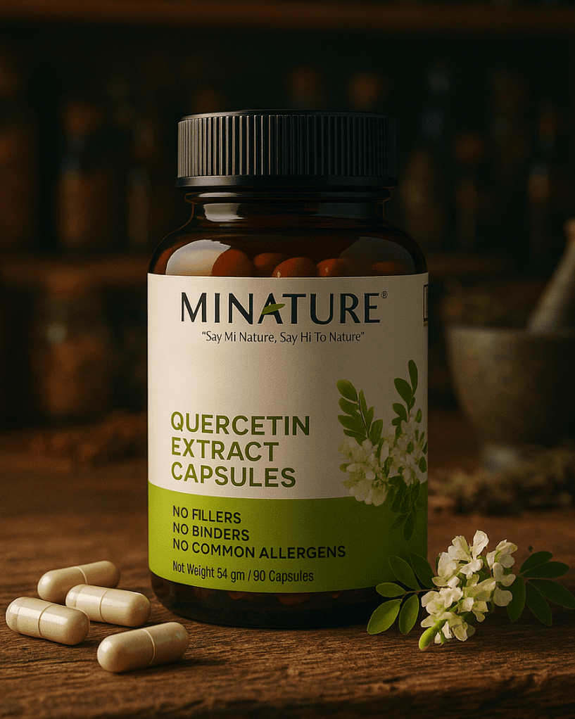 Quercetin Extract Capsules , Minature, Ayurveda Store NZ