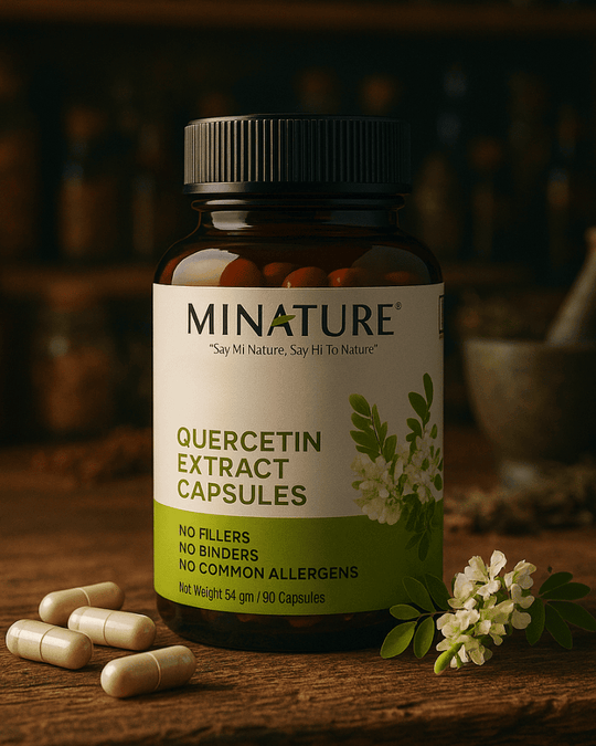 Quercetin Extract Capsules , Minature, Ayurveda Store NZ