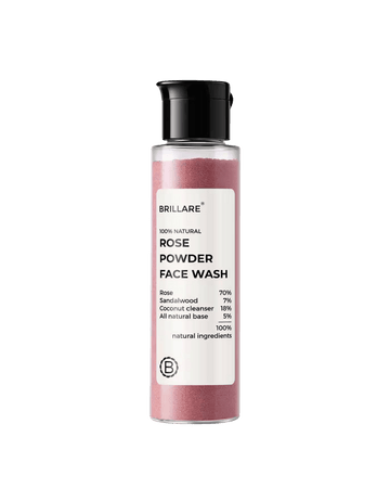 Rose Powder Face Wash For Youthful Skin