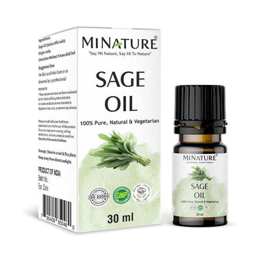 Minature, Sage Oil, Ayurveda Store NZ