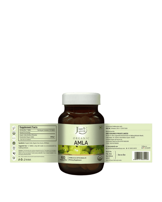 Organic Amla, Just Jaivik, Ayurveda Store NZ