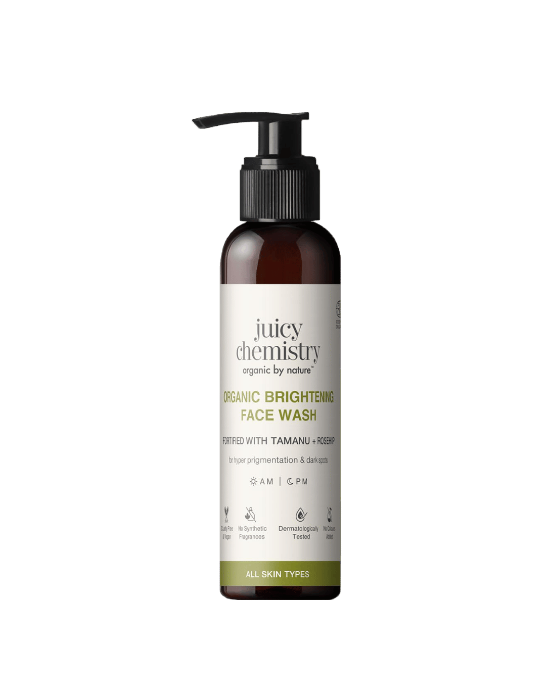 Tamanu, Kakadu Plum And Frankincense Face Wash, Juicy Chemistry, Ayurveda Store NZ