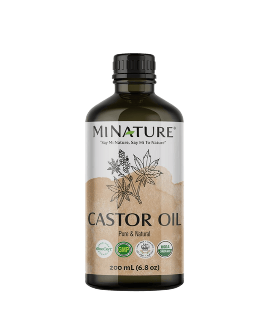 Minature, Castor Oil, Cold pressed, Ayurveda Store