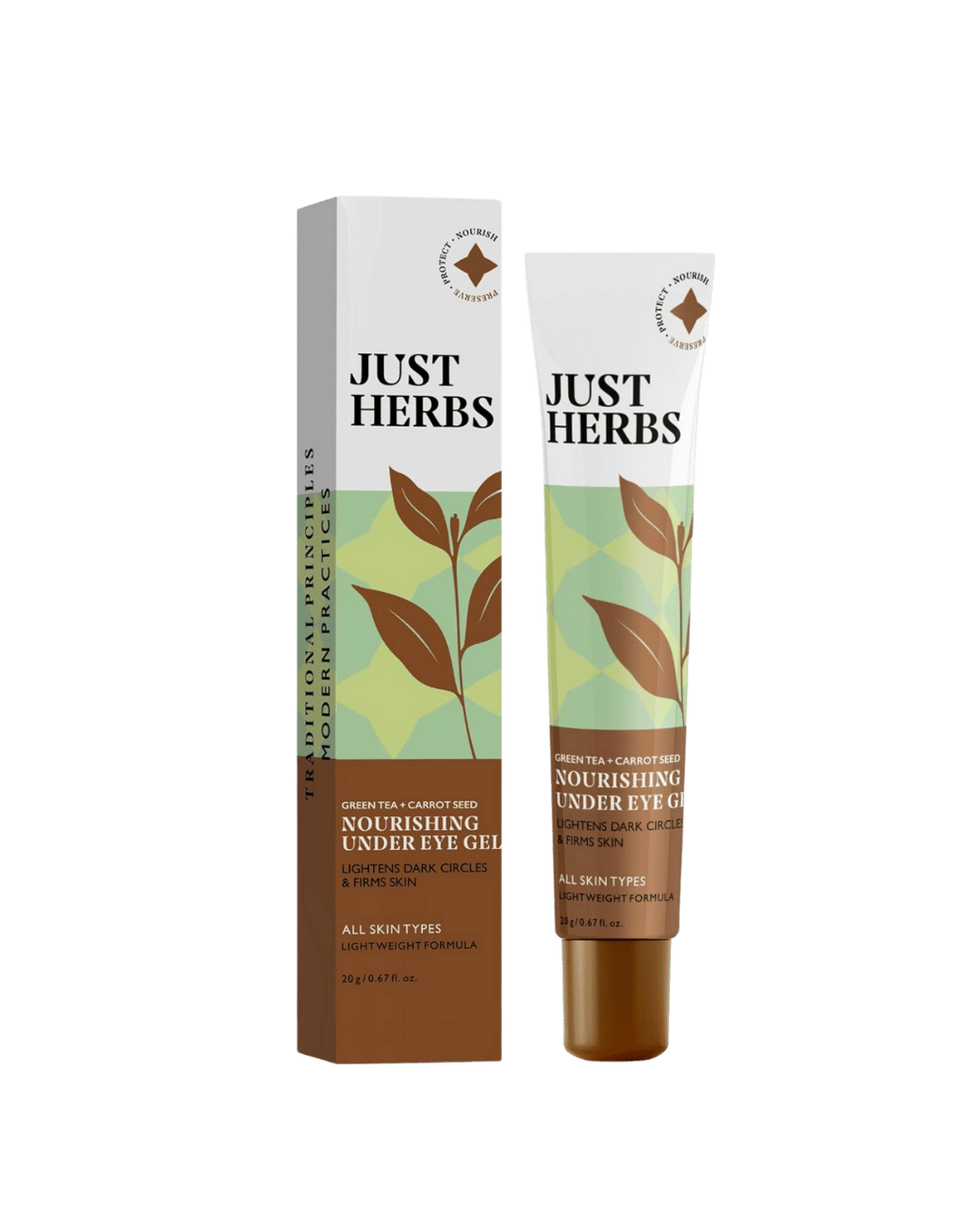 Nourishing Under Eye Gel with Green Tea & Carrot Seed