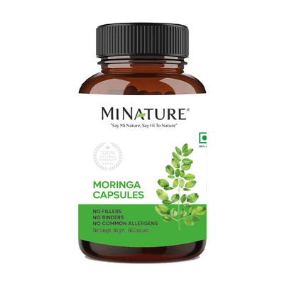 Moringa Capsules - 90 Vegetarian Capsules | 500mg