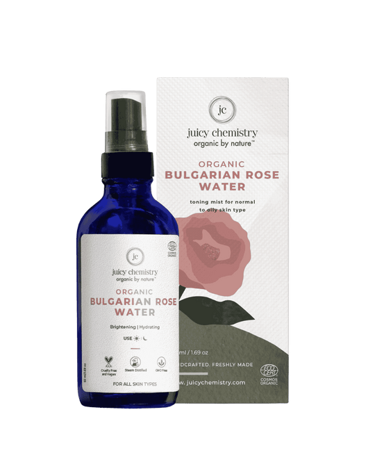 Organic Bulgarian Rose Water (Hydrosol)- 100ml