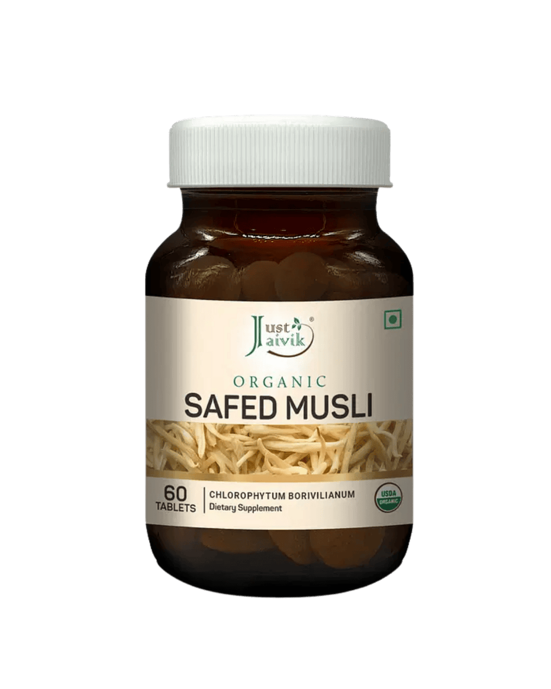 Safed Musli Tablets, Just Jaivik, Ayurveda Store NZ