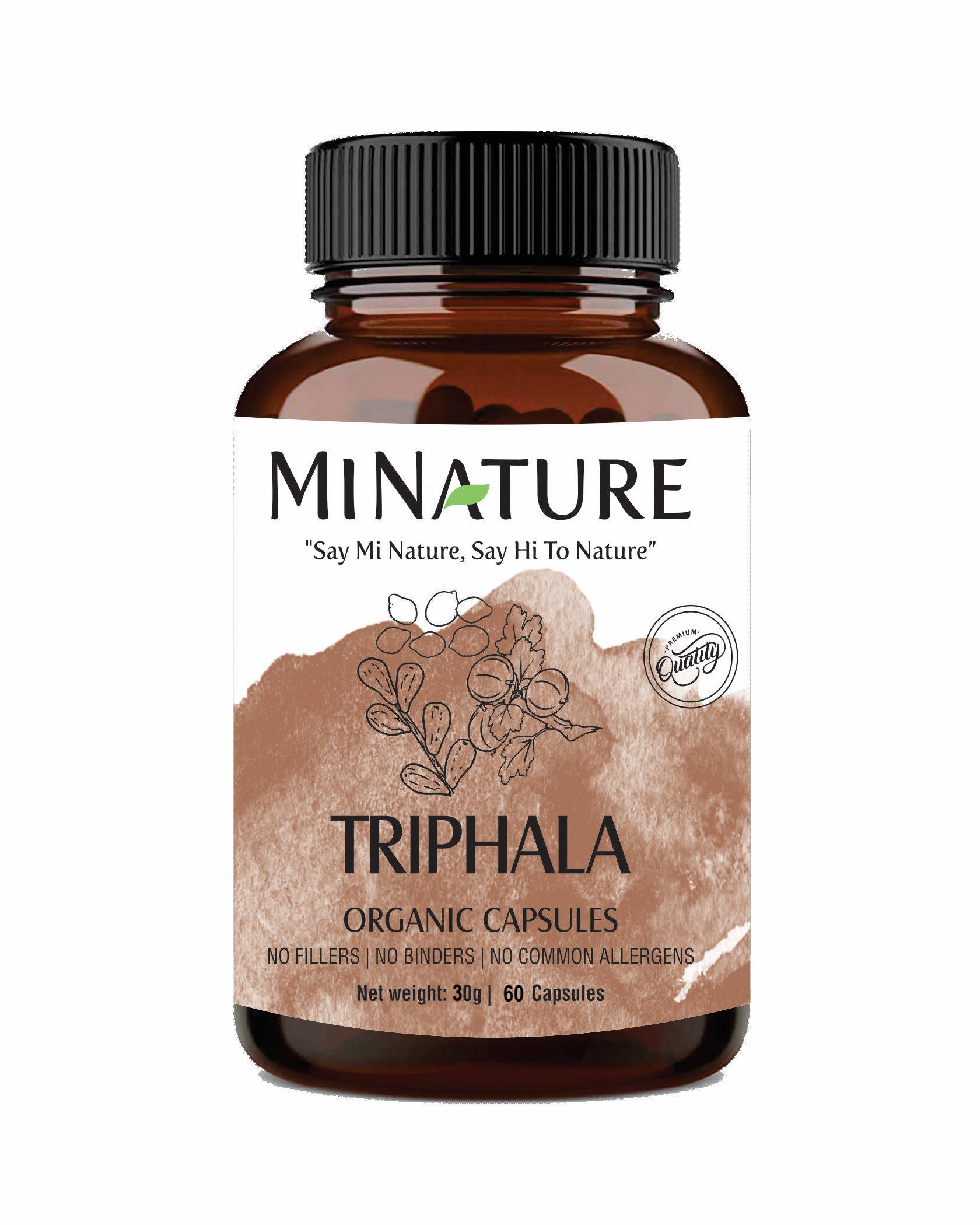 Organic Triphala Capsules 450mg 60 Veg Caps Ayurveda Store NZ