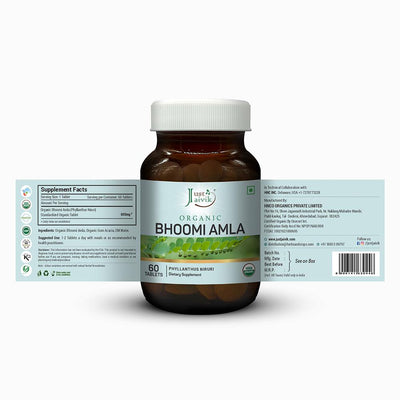 Organic Bhumiamlaki (Bhoomi Amla) Tablets - 600mg