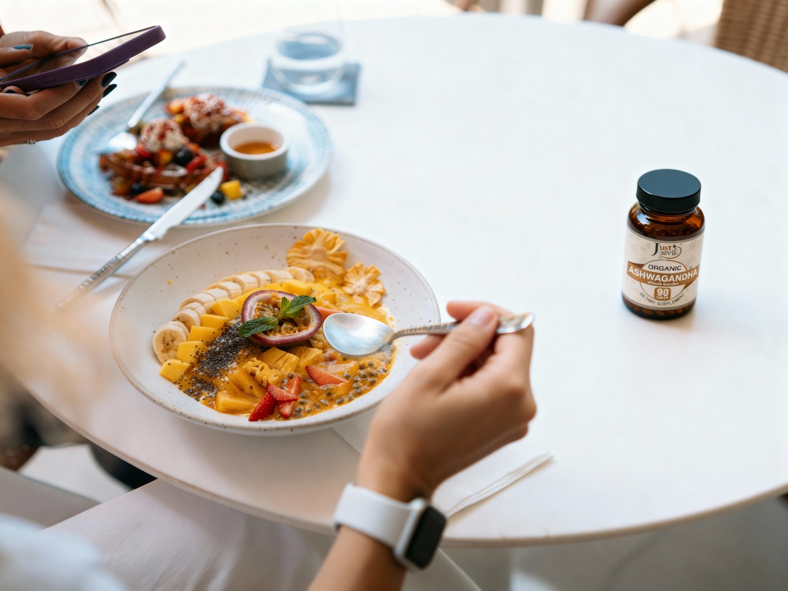 ashwagandha capsules with meal