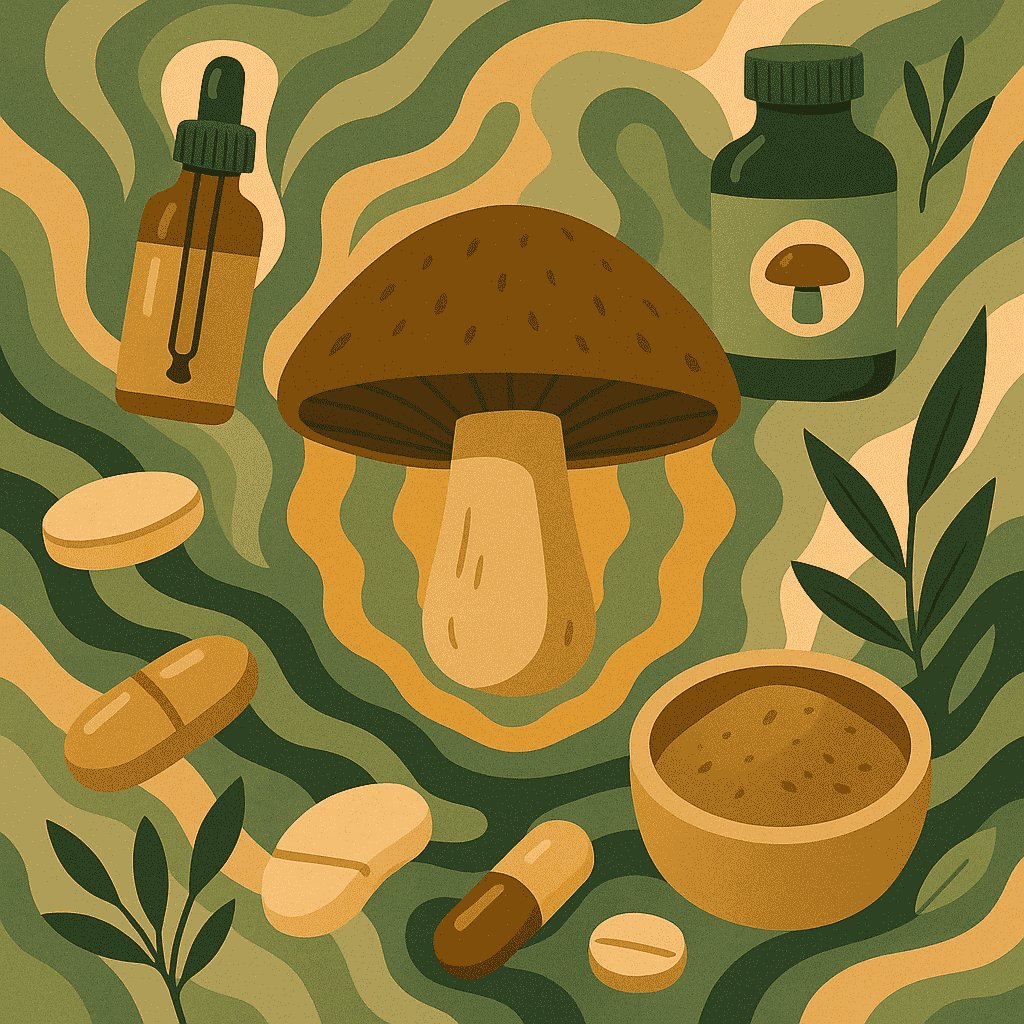 Mushroom supplements