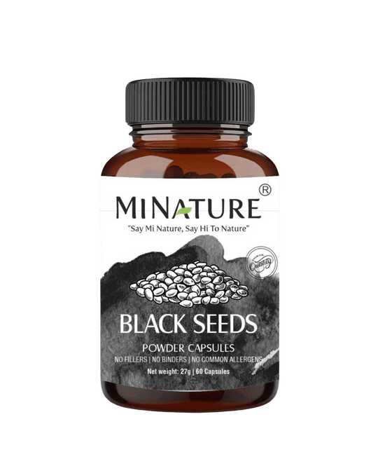 100% Natural Black Seed Capsules 60 Veg Caps | 450mg
