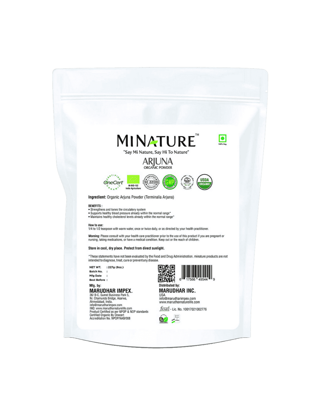 Arjuna Powder, Minature, Ayurveda Store NZ