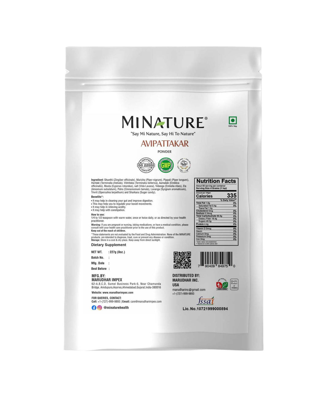 Avipattiakar Powder, Minature, Ayurveda Store NZ