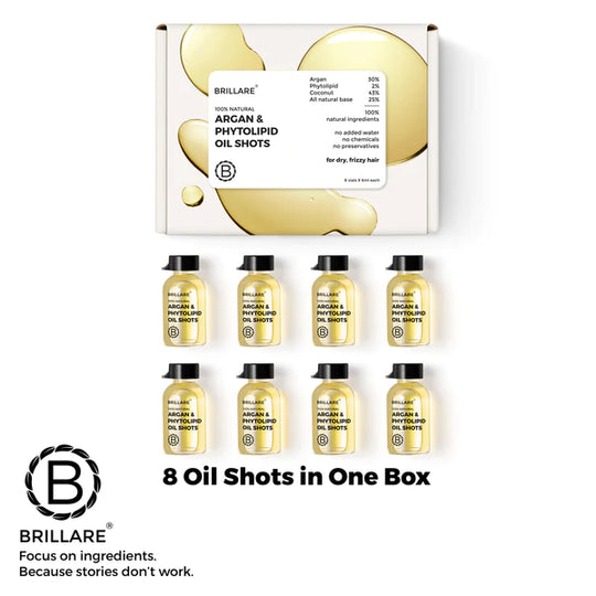 Argan & Phytolipid Oil Shots, Brillare, Ayurveda Store NZ