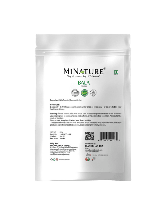 100% Natural Bala Powder 227g