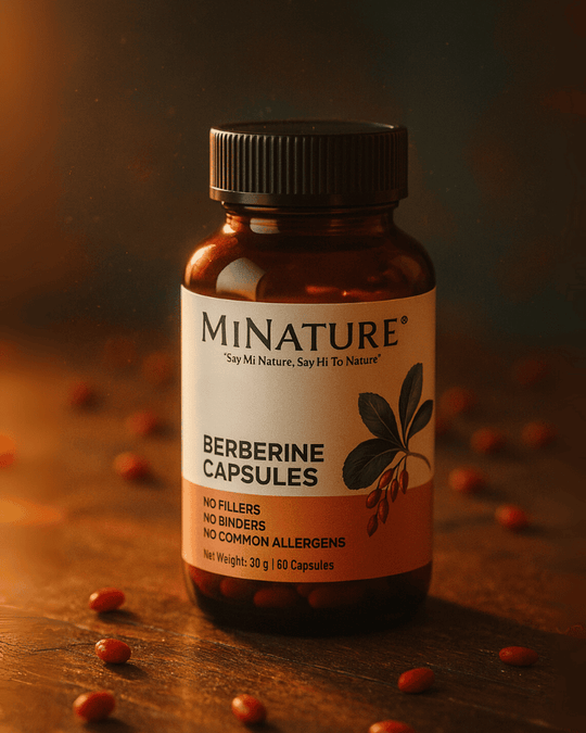 berberine extract capsules, minature, ayurvedastorenz