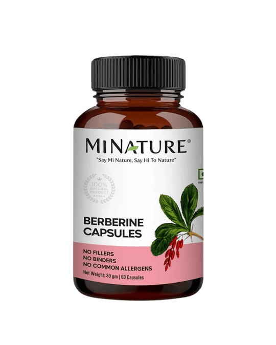 High Potency Berberine Extract Capsules 60 Veg Caps | 500mg