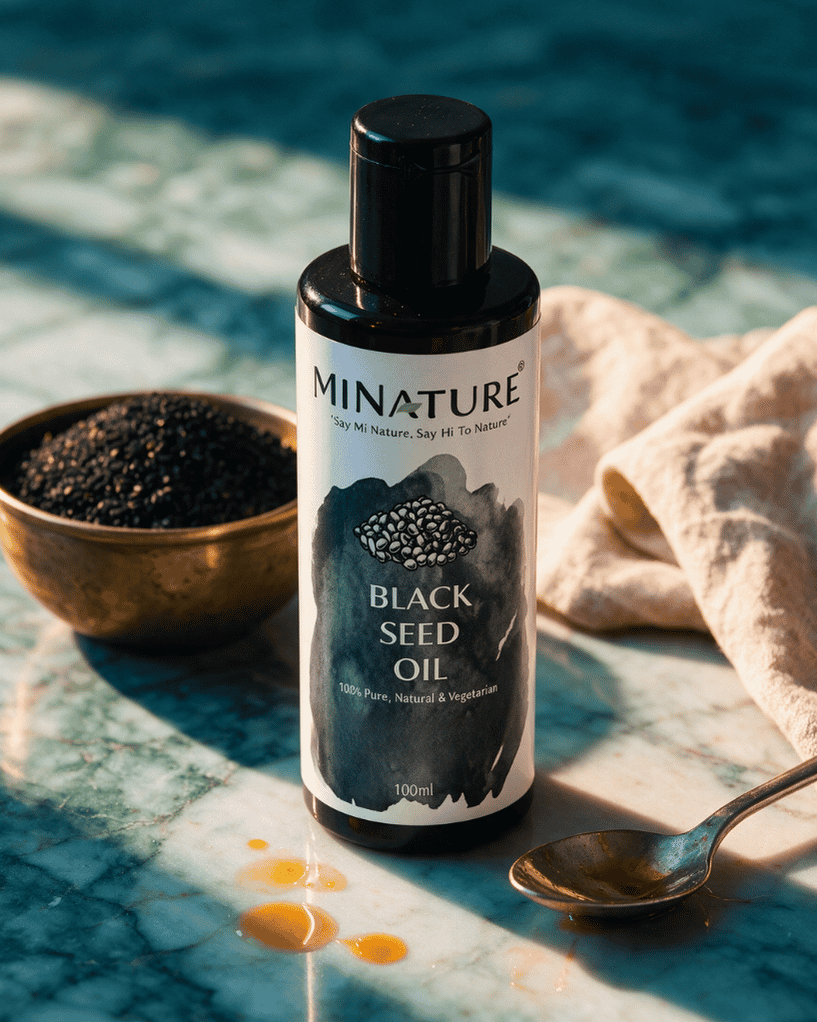100% Natural Black Seed Oil (Nigella Sativa)