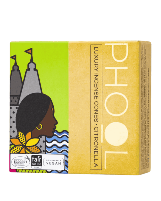 Citronella - Natural Incense Cones by Phool