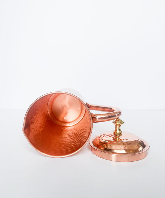 Hammered Copper Jug, Ayurveda Store NZ