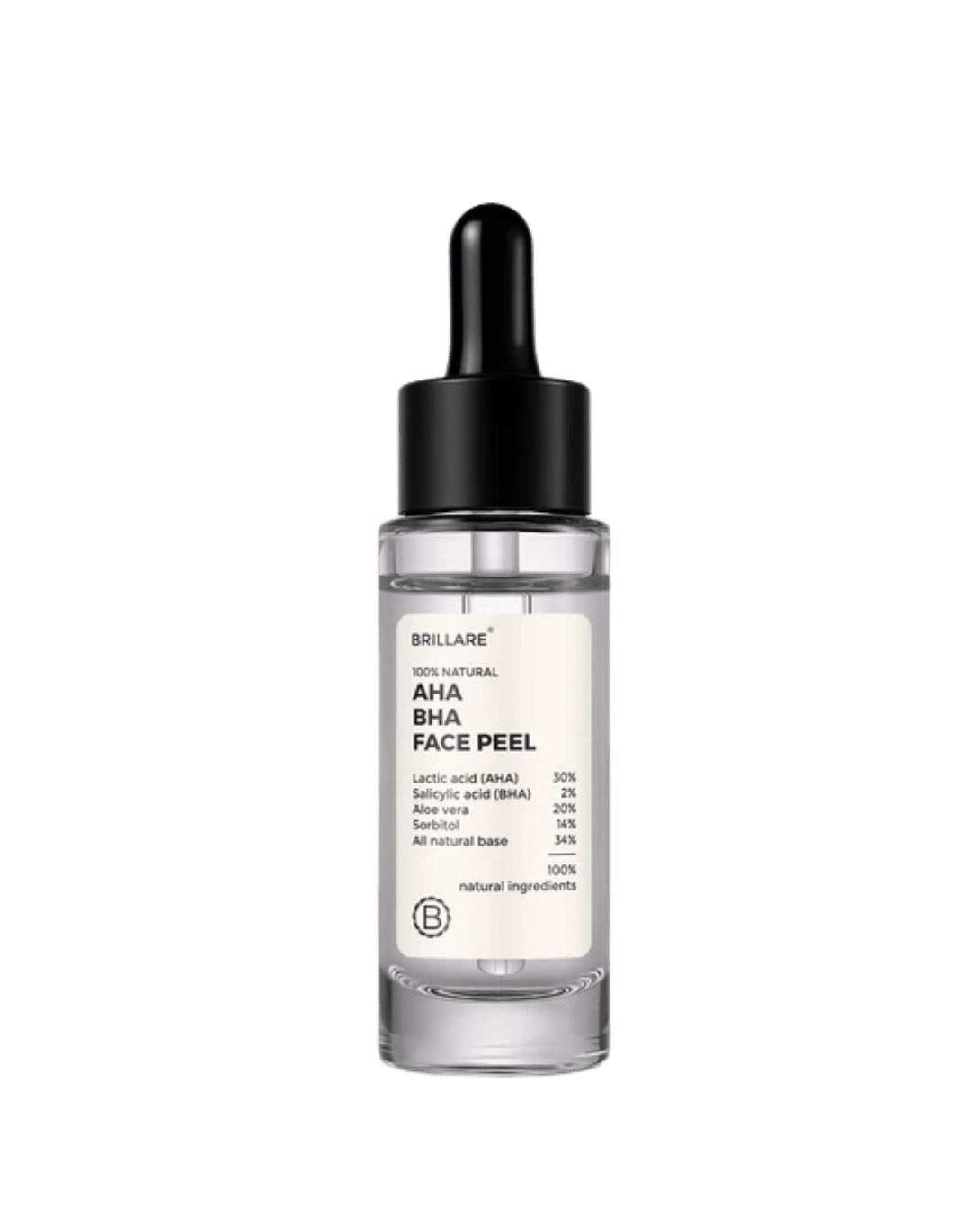 AHA BHA Exfoliating Face Peeling Solution, Skin Exfoliation