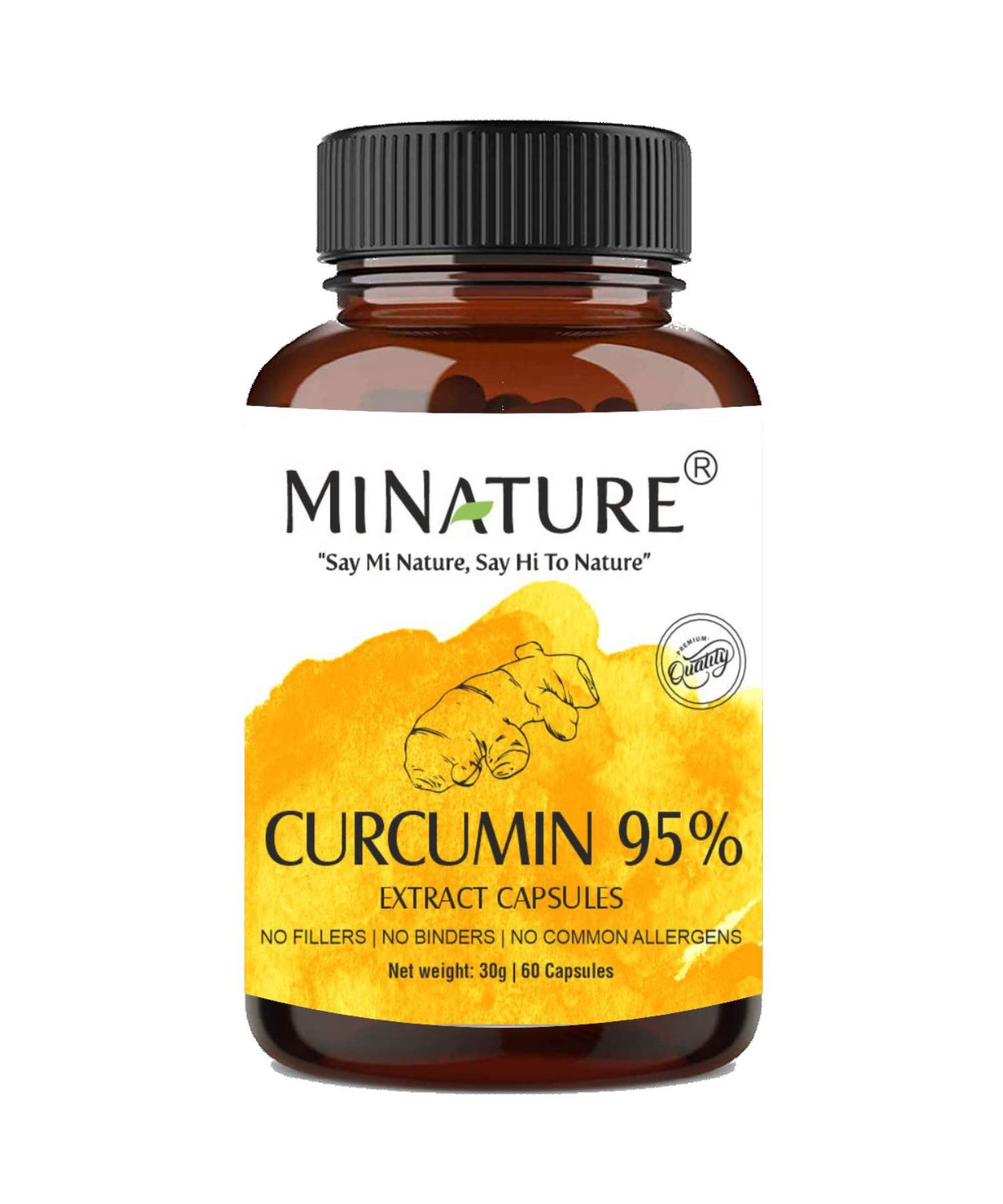 Curcumin Extract 95% (Curcuma Longa Capsules)