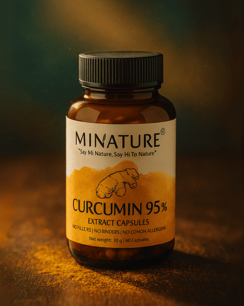 95% Curcumin Capsules, Minature, Ayurveda Store NZ