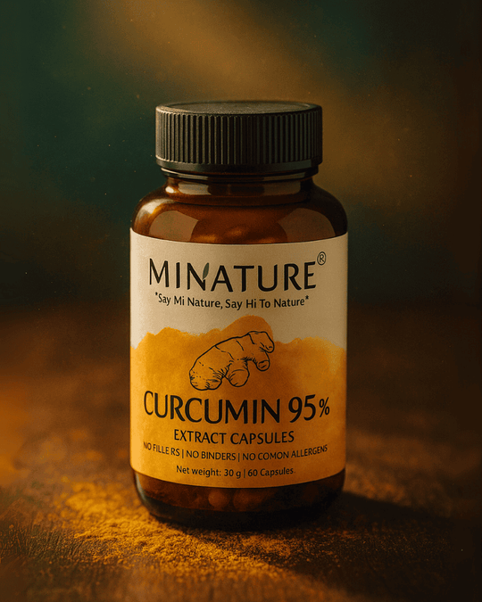 95% Curcumin Capsules, Minature, Ayurveda Store NZ