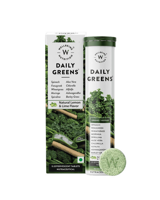 Daily Greens Effervescent - Whole Food Multivitamin