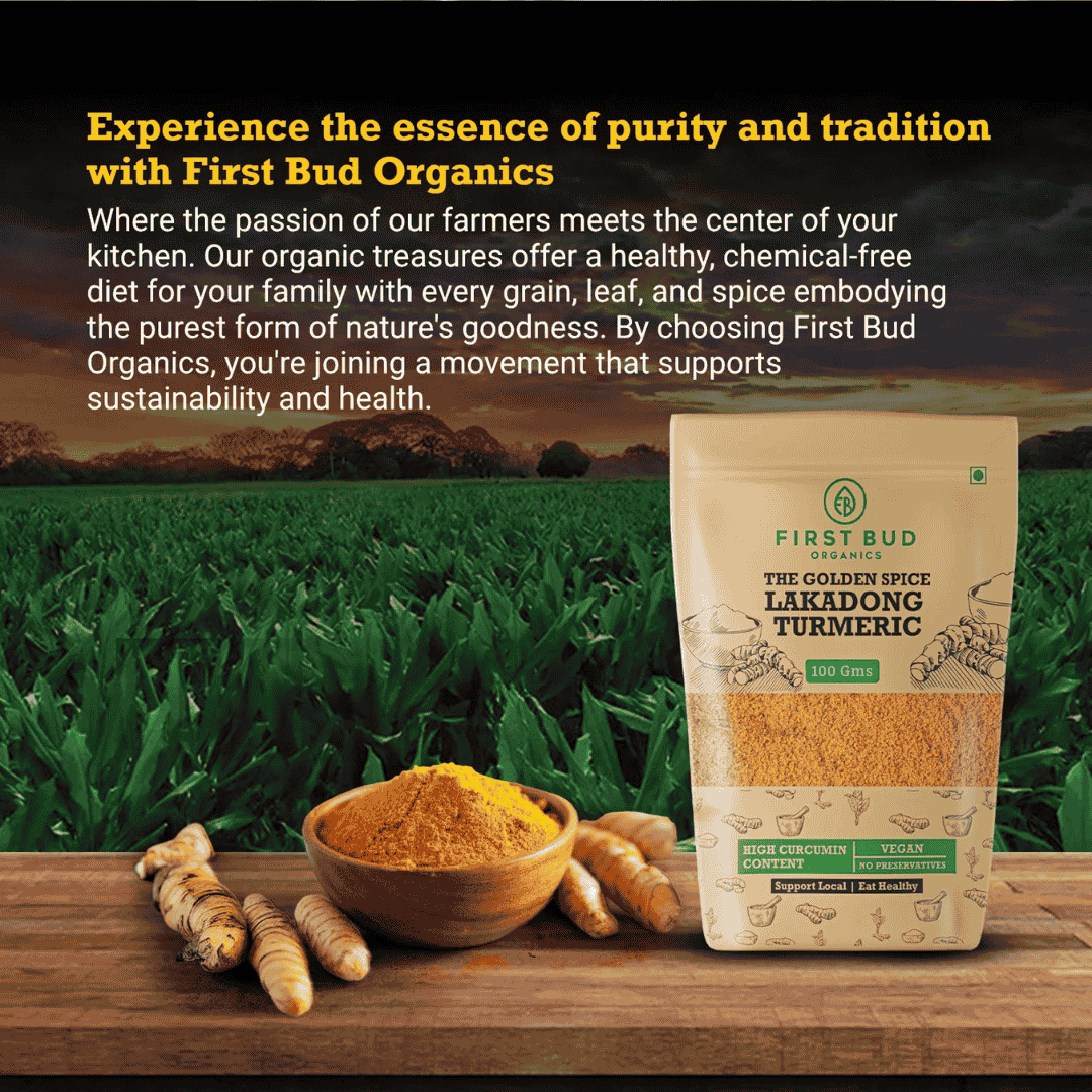 Lakadong, Turmeric, First Bud, Ayurveda Store NZ