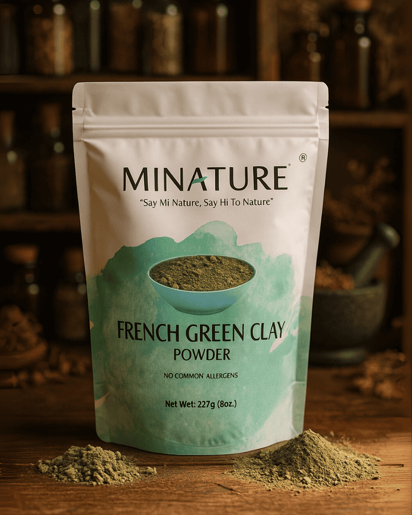 French Green Clay, Minature, Ayurveda Store NZ