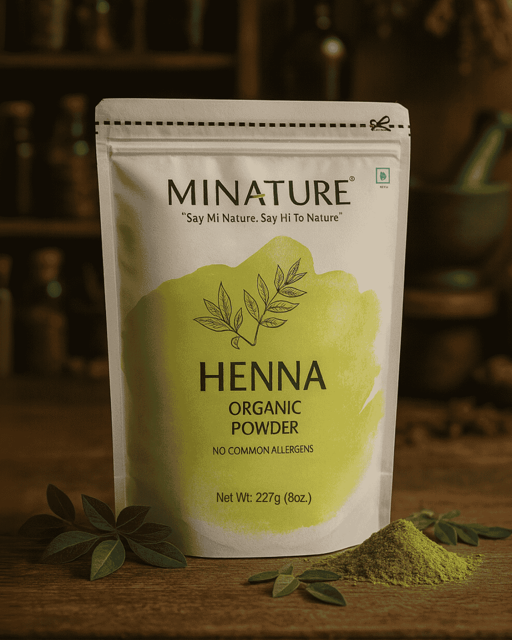 Henna, Indigo, Organic, Hair Color, Minature