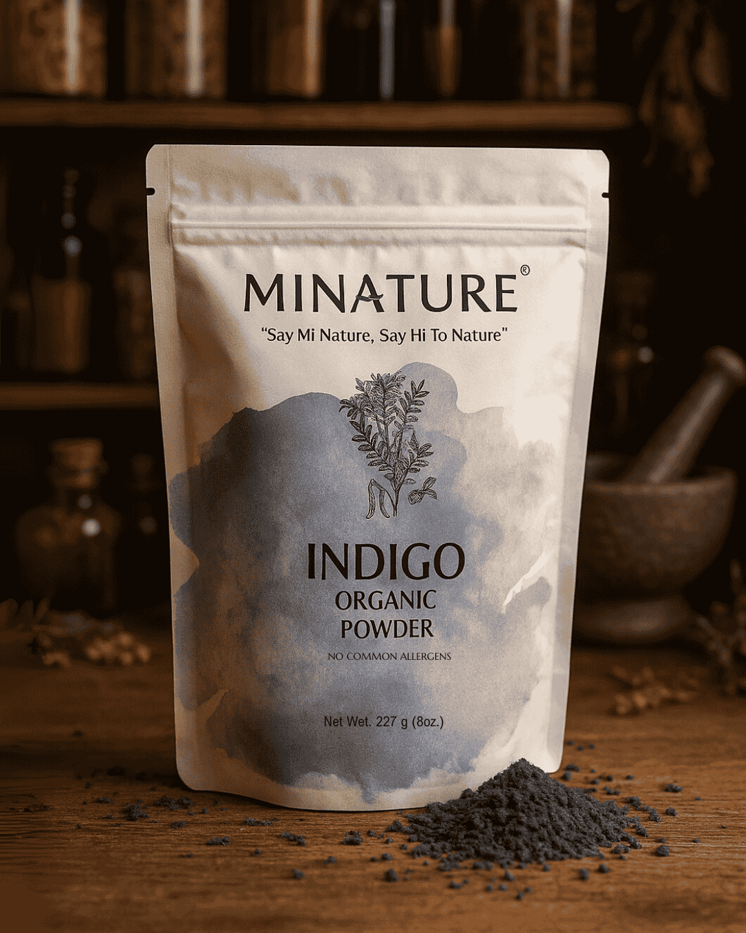 Henna, Indigo, Organic, Hair Color, Minature